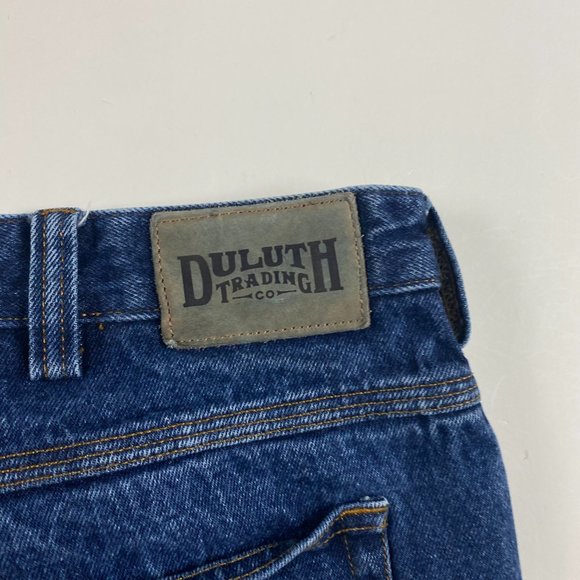 Duluth Trading Co. Jeans Men's 42 x 32 Measure 40 x 32 Cotton Blue - Picture 5 of 11